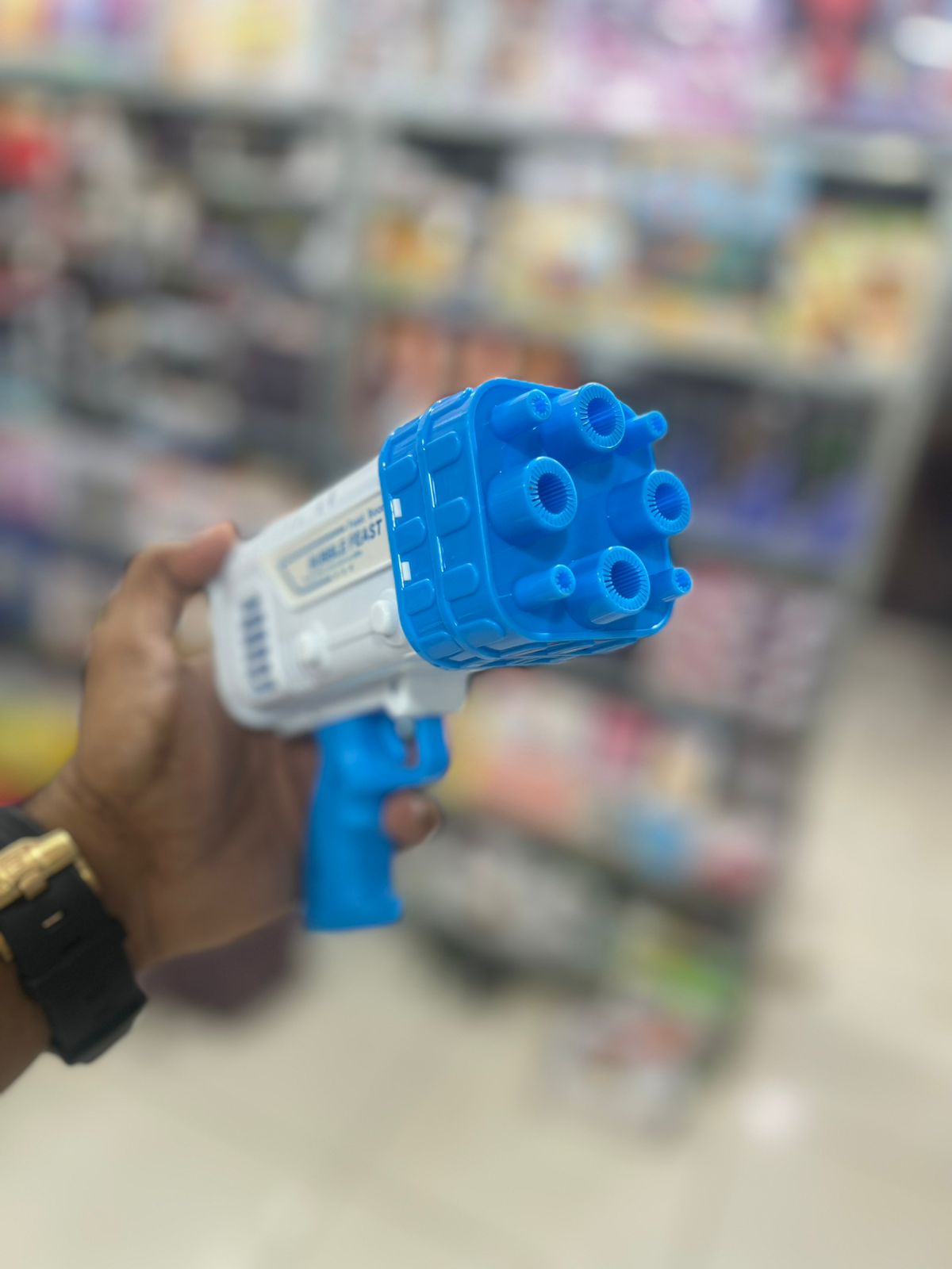 Bubble Bazooka Pro: Electric 2-In-1 Rocket Bubble Gun — Fast Bubbles For Parties, Beach & Backyard Fun