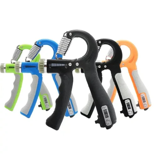 Adjustable Exerciser Hand Gripper With Counter Strengthener Adjustable Resistance Wrist Strengthener Forearm Gripper Hand Workout Squeezer Grip Strength Trainer(Random color)