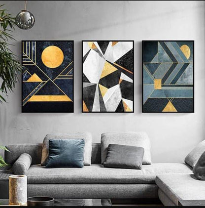 Modern Abstract Wall Art Set